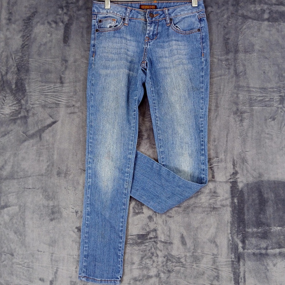 Zana Di Jeans Womens Size 3 Blue Medium Wash Stretch Denim Skinny Pants